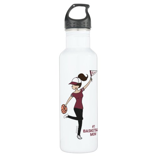 Custom Avatar 1 Basketball Fan Stainless Steel Water Bottle