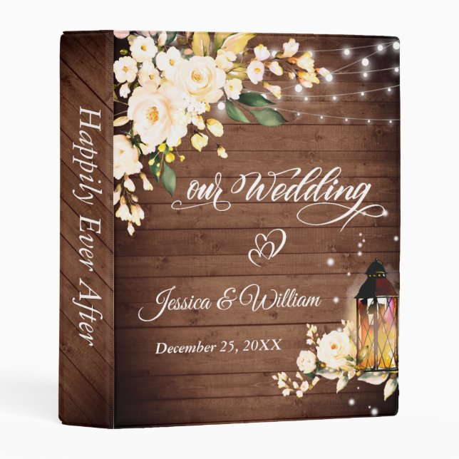 Custom Avery Mini 1" Binder (Front/Spine)