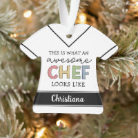 Custom Awesome Chef Gifts | Best Chef Ever Funny