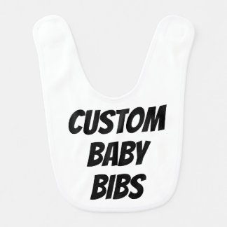 Custom Baby Bib Blank Template