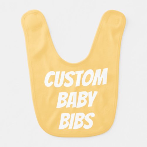 Custom Baby Bib Blank Template
