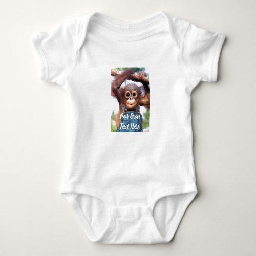 Custom Baby Bodysuit _ Add own picture and text