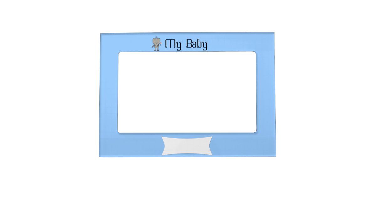 Custom Baby Boy Photo Frame Baby Shower Gift Zazzle