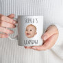 Custom Baby Face Baby Photo Grandma Birthday Gift Mug