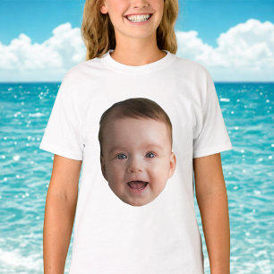 Custom Baby Face, Funny custom photo T-Shirt