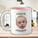 Custom Baby Face mug | Custom Baby Photo Mug<br><div class="desc">Custom Baby Face Coffee Mug, Replace the face of this baby with your favorite photo (make sure to crop as much to the face as possible and use an app to remove the background) and personalize this funny mug with your kid, husband, or boyfriend on it! Also a fun and...</div>