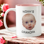 Custom Baby Face mug | Custom Baby Photo Mug<br><div class="desc">Custom Baby Face Coffee Mug, Replace the face of this baby with your favorite photo (make sure to crop as much to the face as possible and use an app to remove the background) and personalize this funny mug with your kid, husband, or boyfriend on it! Also a fun and...</div>