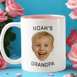 Custom Baby Face mug | Custom Baby Photo Mug<br><div class="desc">Custom Baby Face Coffee Mug, Replace the face of this baby with your favorite photo (make sure to crop as much to the face as possible and use an app to remove the background) and personalize this funny mug with your kid, husband, or boyfriend on it! Also a fun and...</div>