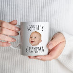 Custom Baby Face Mug Mom Grandma Grandpa Birthday<br><div class="desc">Baby Photo Mug,  Baby Photo Mug,  Baby Face Gift Mug,  Personalized Photo Gift</div>