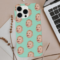 Custom Baby Face Pattern Personalized Baby Photo