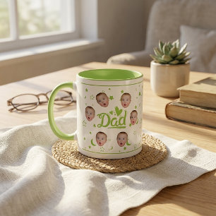 Custom Baby Face Photo Mug Gift for Dad