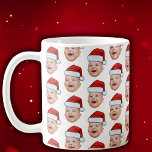 Custom Baby Face Photo Santa Hat Christmas Coffee Mug<br><div class="desc">Custom Baby Face Photo Santa Hat Christmas Coffee Mug</div>