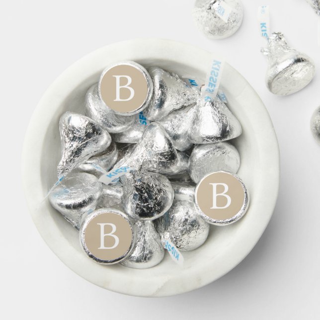 Custom Baby Initial Baby Shower Chocolate Favors (Assorted)
