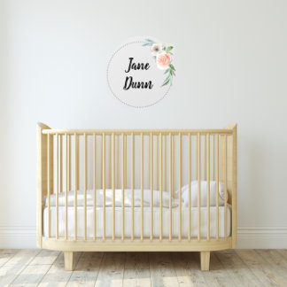 Custom Baby Name Wall Decal Sticker