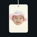 Custom Baby Photo, Baby Photo Face Air Freshener<br><div class="desc">Custom Baby Photo Face</div>