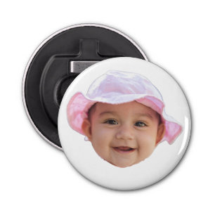 Custom Baby Photo, Baby Photo Face Bottle Opener