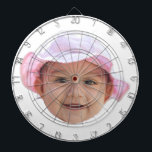 Custom Baby Photo, Baby Photo Face Dart Board<br><div class="desc">Custom Baby Photo Face</div>