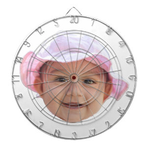 Custom Baby Photo, Baby Photo Face Dart Board