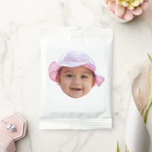 Custom Baby Photo, Baby Photo Face Margarita Drink Mix