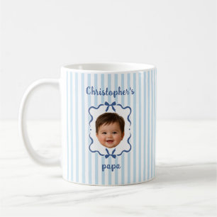 Custom Baby Photo Coffee Mug For Dad