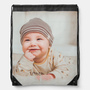 CUSTOM BABY PHOTO DRAWSTRING BAG