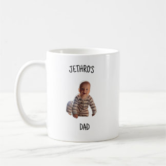 Custom Baby Photo for Dad – Personalized Gift Coffee Mug