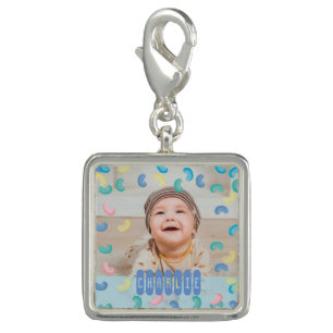 Custom Baby Photo Jelly Beans Charm