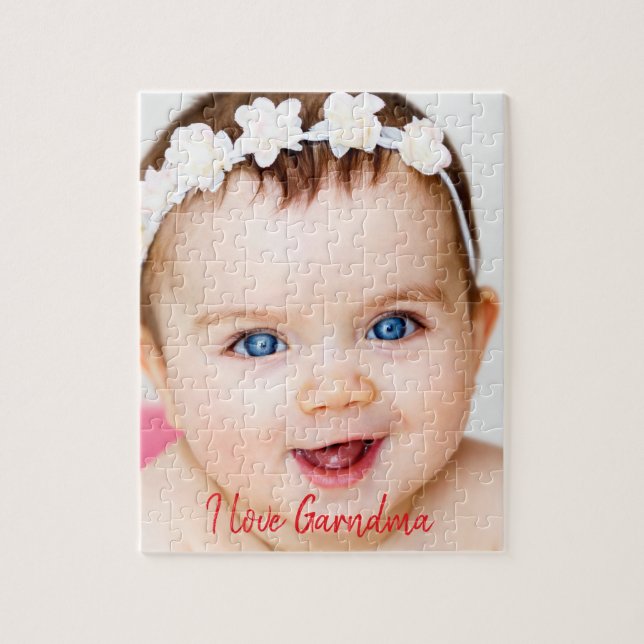 Custom Baby Photo Jigsaw Puzzle (Vertical)