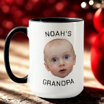 Custom Baby Photo Mug | Custom Baby Face mug<br><div class="desc">Custom Baby Face Coffee Mug, Replace the face of this baby with your favorite photo (make sure to crop as much to the face as possible and use an app to remove the background) and personalize this funny mug with your kid, husband, or boyfriend on it! Also a fun and...</div>