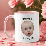 Custom Baby Photo Mug | Custom Baby Face mug<br><div class="desc">Custom Baby Face Coffee Mug, Replace the face of this baby with your favorite photo (make sure to crop as much to the face as possible and use an app to remove the background) and personalize this funny mug with your kid, husband, or boyfriend on it! Also a fun and...</div>