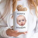 Custom Baby Photo Mug | Custom Baby Face mug<br><div class="desc">Custom Baby Face Coffee Mug, Replace the face of this baby with your favorite photo (make sure to crop as much to the face as possible and use an app to remove the background) and personalize this funny mug with your kid, husband, or boyfriend on it! Also a fun and...</div>