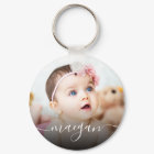 Custom Baby Photo Name Handwriting Script