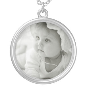 Custom Baby Photo Necklace