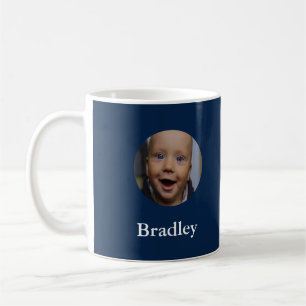 Custom baby photo personalized coffee mug