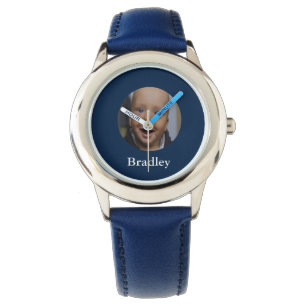 Custom baby photo personalized watch