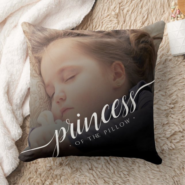 Custom Baby Photo Princess of the Pillow (Blanket)