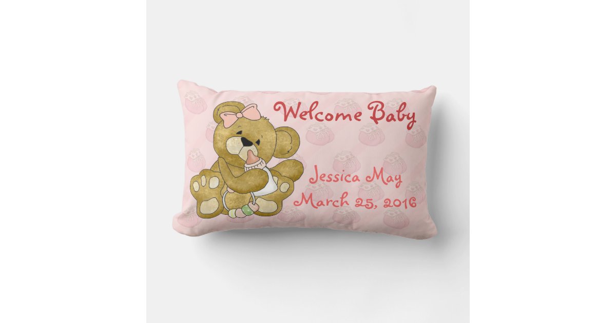 Custom Baby Pillow Zazzle