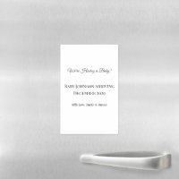 Custom Baby Reveal Card