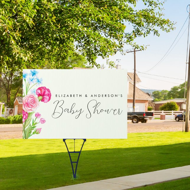 Custom Baby Shower Directional Arrow Event Signage (Creator Uploaded)
