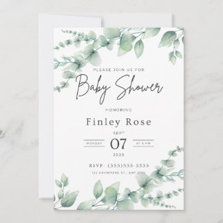 Custom Baby Shower Invitation