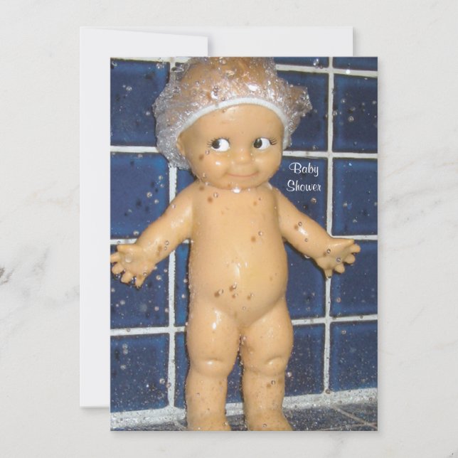 Custom Baby Shower Invitation for Boy or Girl (Front)