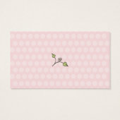 Custom baby shower owl tag (Back)