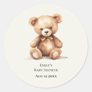 Custom Baby Shower Party Favor Labels