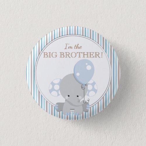 Custom Baby Shower Party IM THE BIG SISTER Button