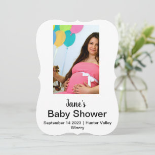 Custom baby shower photo