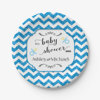 Custom Baby Shower Plates