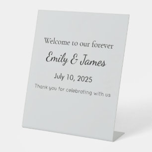 Custom Baby Shower Welcome Sign