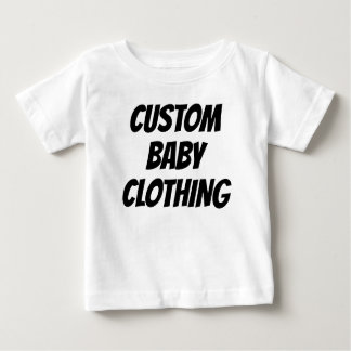 Custom Baby T-Shirt Blank Template