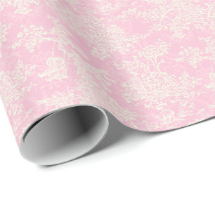 Custom Baby Toile Wrapping Paper