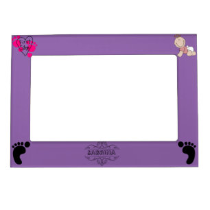 Custom Baby's First Steps Magnetic Frame